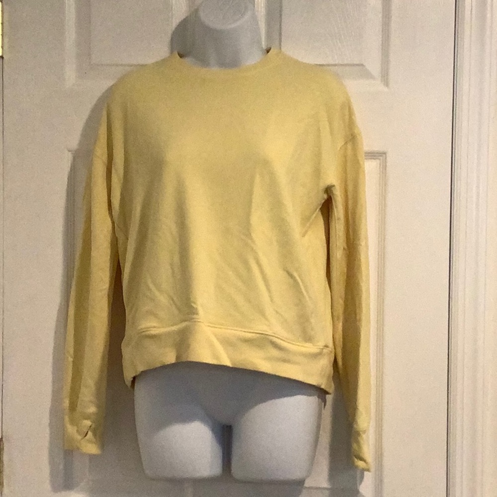 All in Motion Yellow Sweatshirt